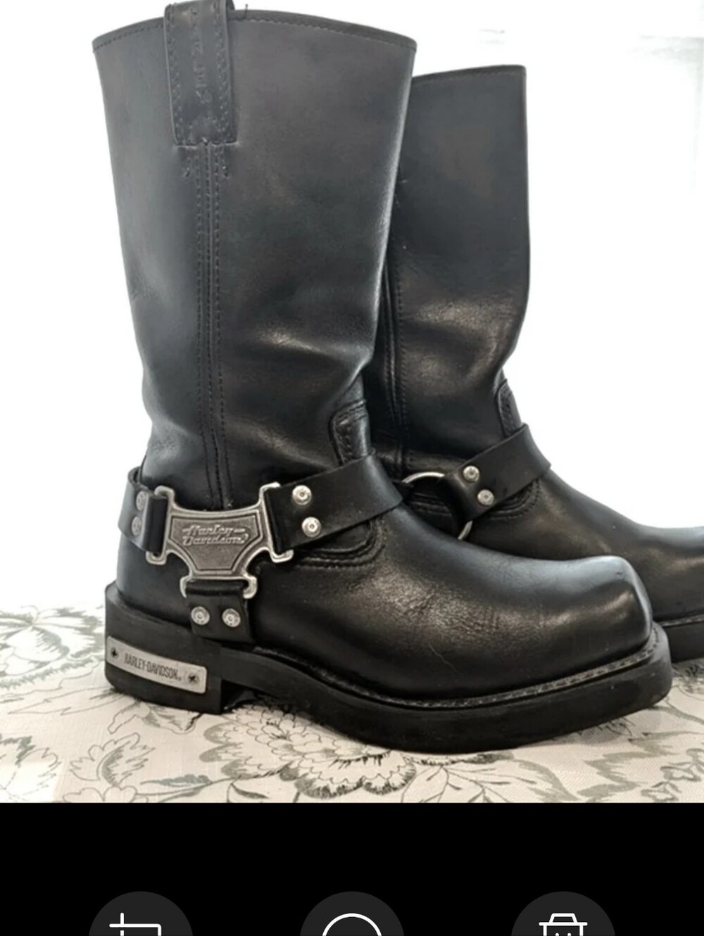Vintage STYLE - SIZE 10 New - Harley-Davidson Boots